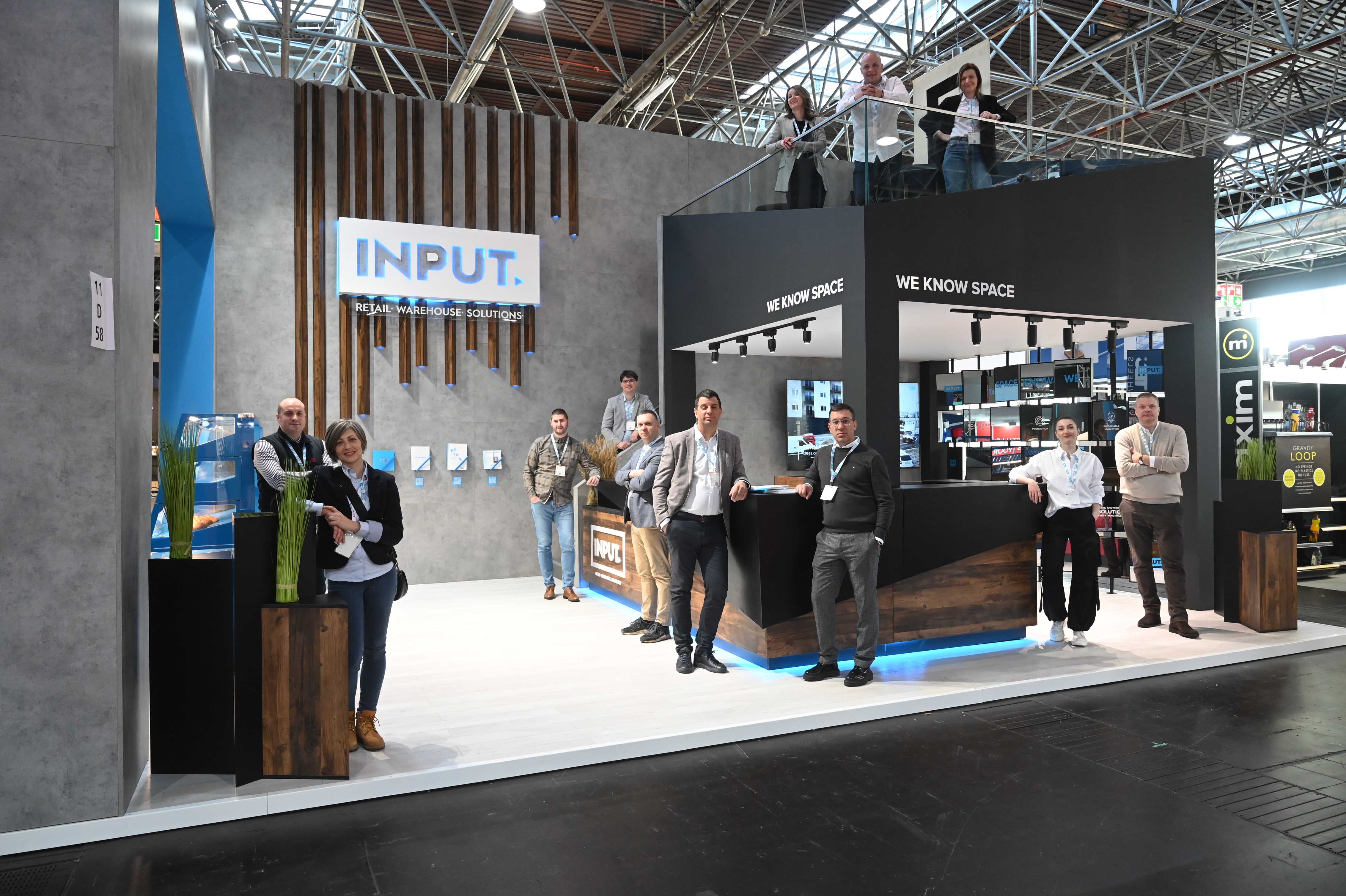 INPUT HAS SUCCESSFULLY DEBUTED AT EUROSHOP 2023